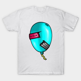 Imperfect Aqua Balloon - Self Love T-Shirt